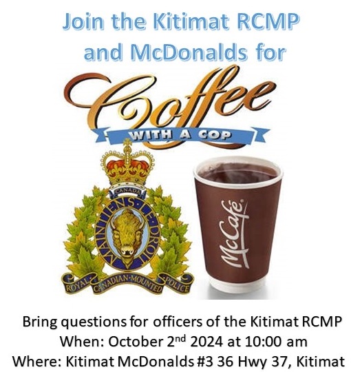 photo of a coffee with a cop invitation 