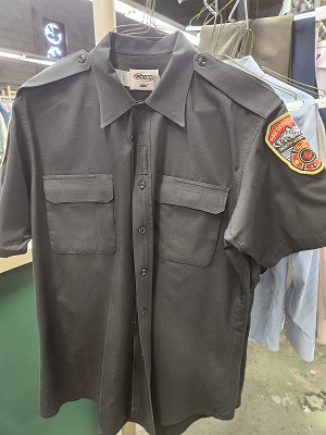 Picture of one of the four North Vancouver City Fire Department shirts stolen.