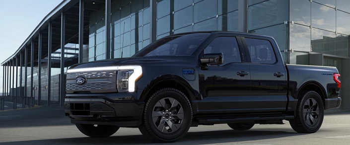 Stock image of a Ford Lightning Truck