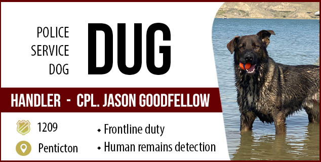 Police Service Dog - Dug