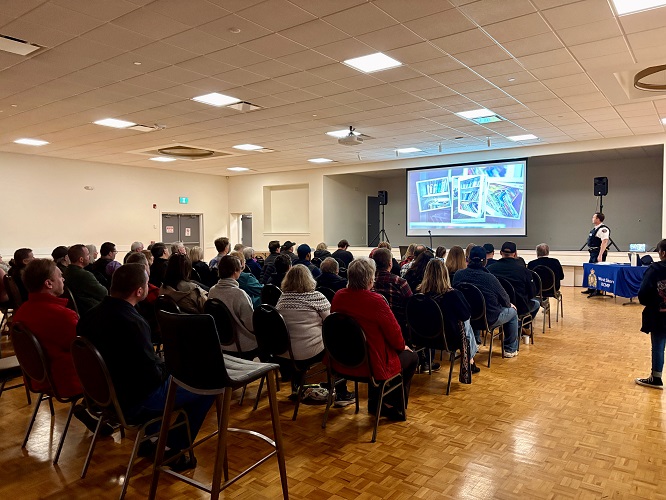2025 West Shore RCMP Public Town Hall at the Langford Leigon