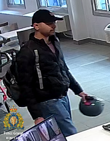 Photo de Ravinder Singh tirée d’une caméra de surveillance le 2 avril 2025