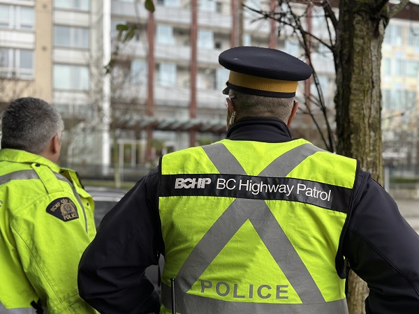 Two BC Highway Patrol investigators