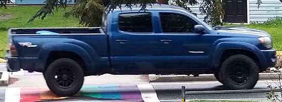 Photo of Vehicle suspect was driving in