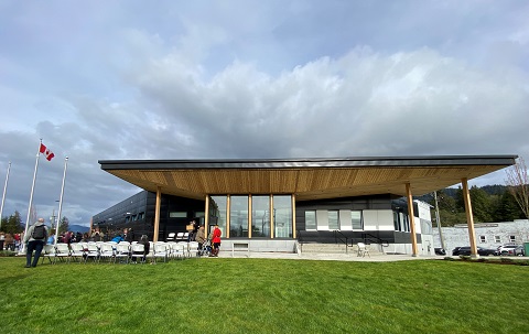 Photo of new Prince Rupert detachment building