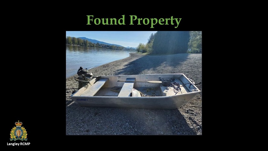 Picture of the found boat