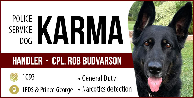 Police Service Dog - Karma