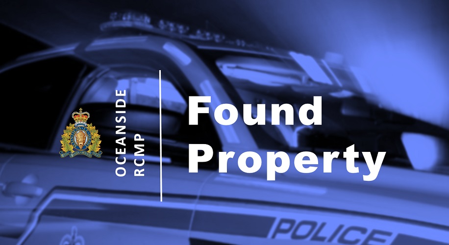 Ocenside RCMP Found Property