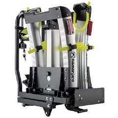 stock photo of folding bike rack