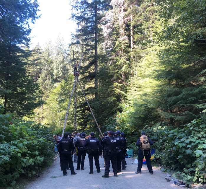 Photo d&rsquo;une personne extraite d&rsquo;une structure &agrave; tr&eacute;pied