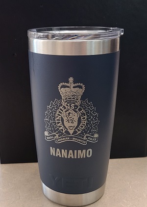 Tasse &agrave; caf&eacute; de la GRC de Nanaimo