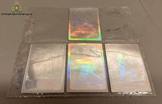 Photo of the recoverred hockey cards