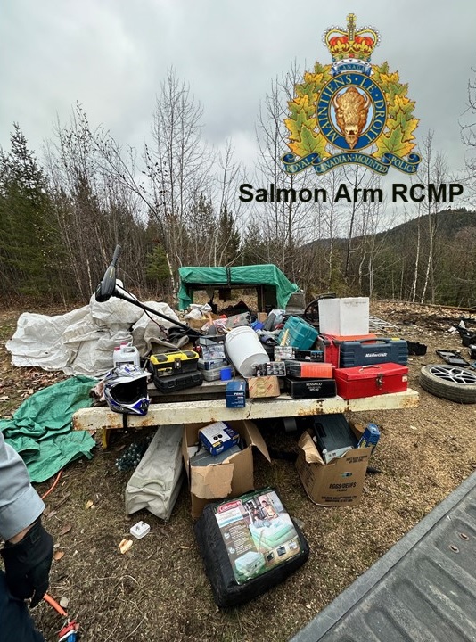 Recovered stolen items