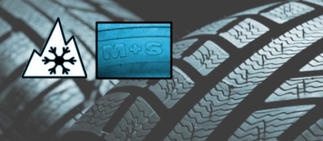 Winter tire symbols