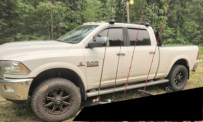 Second photo of home owner's truck