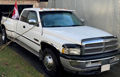 Photo of stolen truck